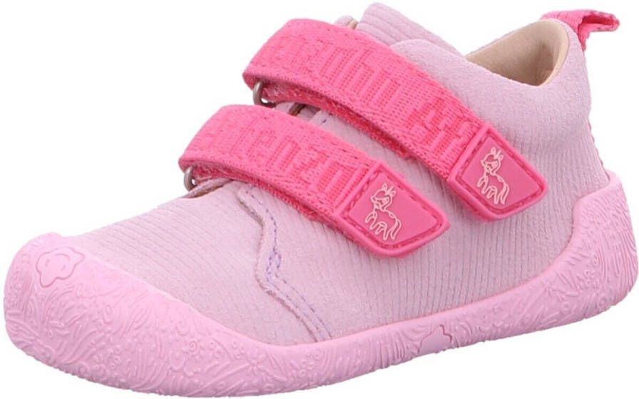 Affenzahn Kid's Loopschoentjes Leder Walky Barefootschoenen unicorn pink