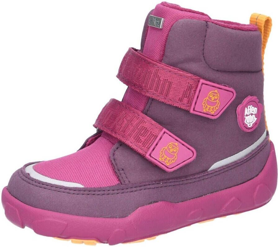 Affenzahn Kid's Mid Boot Chamude Comfy Winterschoenen purper