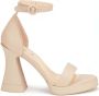 AGL Hoge Hak Sandalen Beige Dames - Thumbnail 2