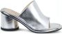 AGL Zilveren Hakken Muiltjes Sandalen Gray Dames - Thumbnail 2