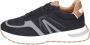 Alexander Smith Heren Textiel Sneakers Black Heren - Thumbnail 2