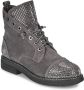 Alma en Pena Glitter Veterschoenen Gray Dames - Thumbnail 2