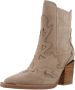 Alma en Pena Western Style Cowboy Boots Brown Dames - Thumbnail 3