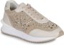 Alma en Pena Studded Platform Sneakers Beige Dames - Thumbnail 2