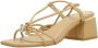 Alma en Pena High Heel Sandals Beige Dames - Thumbnail 2