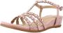 Alma en Pena Elegante Platte Sandalen Pink Dames - Thumbnail 2