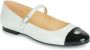 ALOHAS Musa Bicolor Zwart Room Lederen Ballet Flats White Dames - Thumbnail 2