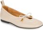 ALOHAS Rosalind Crème Leren Ballet Flats White Dames - Thumbnail 2