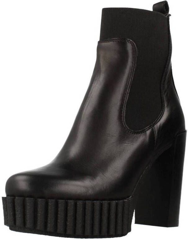 Alpe Heeled Boots Black Dames