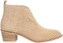 Alpe Beige Casual Dames Enkellaarzen Beige Dames - Thumbnail 2