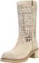 Alpe Cowboy Boots Beige Dames - Thumbnail 2