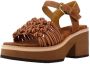 Alpe High Heel Sandals Brown Dames - Thumbnail 3