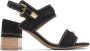 Alpe Casual Zwarte Suède Dames Sandalen Black Dames - Thumbnail 2