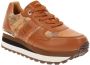 Alviero Martini 1a Classe Damesneakers van imitatieleer Brown Dames - Thumbnail 2