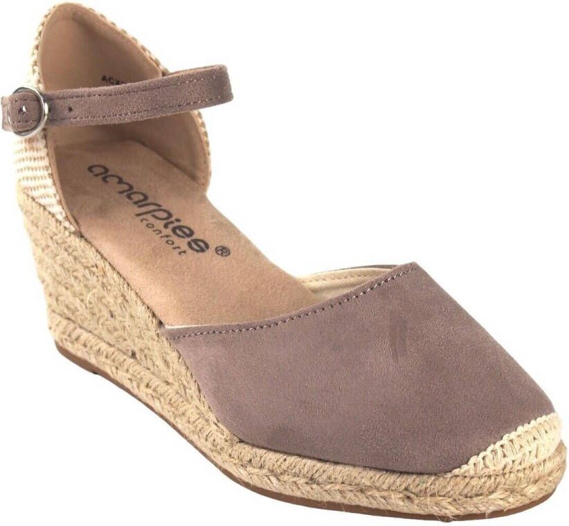 Amarpies Sportschoenen Zapato señora 26484 acx taupe