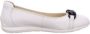 Ara Off White Ballerina Pump voor dames Beige Dames - Thumbnail 3