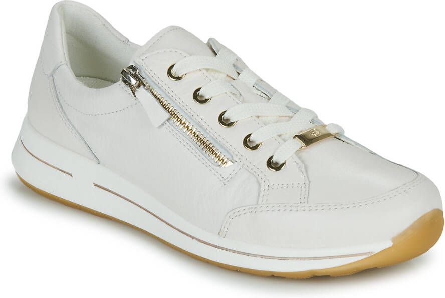 Ara 12-24801-97 Cream White H-Wijdte Veterschoenen