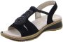 Ara 12-29008-01 Black G-Wijdte Sandalen - Thumbnail 1