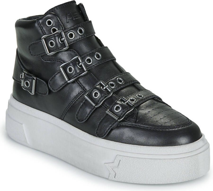 Ash Sneakers Starmoon Buckle in zwart