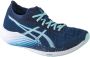 ASICS Magic Speed Dames Sportschoenen Hardlopen Weg donkerblauw - Thumbnail 2