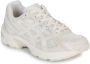 ASICS Mesh Tiger Gestreepte Sneakers Beige - Thumbnail 3