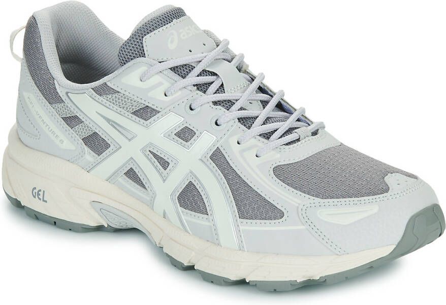 Asics Gel-Venture 6 | Clay Grey Cream Grijs Synthetisch Lage sneakers