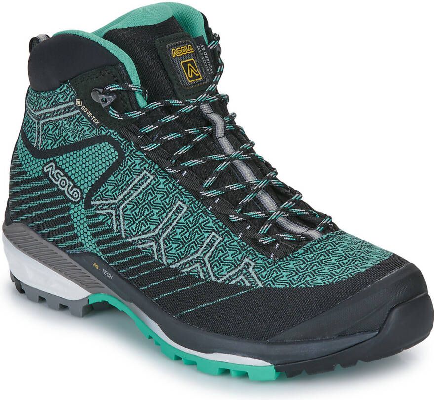 Asolo Women's Falcon Evo Jaquard GTX Vibram Wandelschoenen zwart