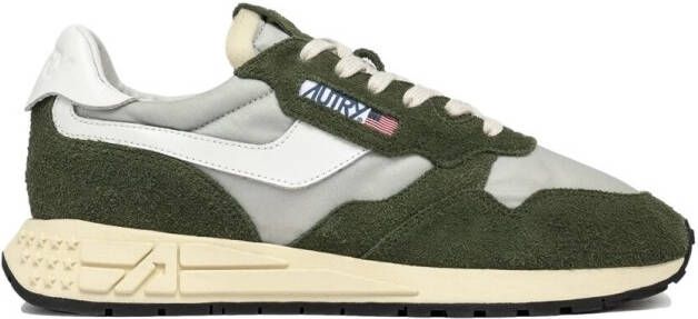 Autry Lage Sneakers Reelwind Low Green White