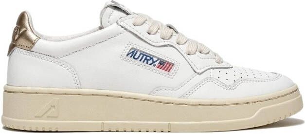 Autry Sneakers Medalist Low W White Gold