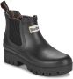 Barbour Klassiek Zwart Rubber Enkellaarzen Black Dames - Thumbnail 2