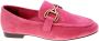 BIBI LOU Loafers Dames 582z30vk Maat: 37 Materiaal: Suède Kleur: Rood - Thumbnail 5