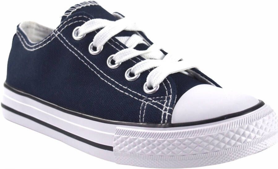 Bienve Sportschoenen Canvas jongen blauw