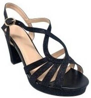 Bienve Sportschoenen Ceremonia señora w18-73 negro