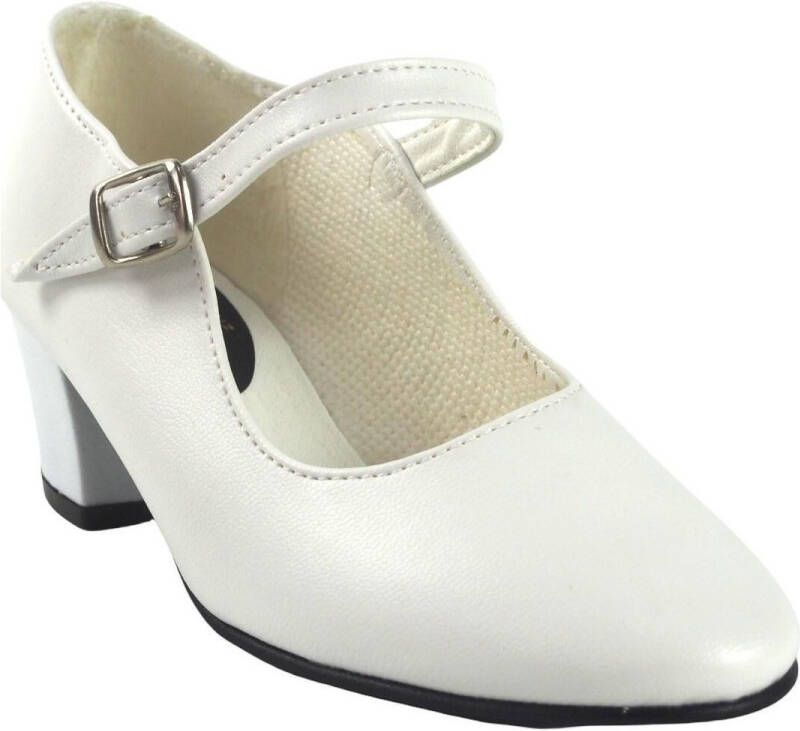 Bienve Sportschoenen flamenco meisjesschoen witte riem