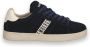 Bikkembergs Blauwe Gewassen Heren Sneakers Blue Heren - Thumbnail 2