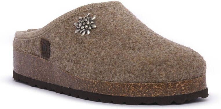 Bioline Slippers 977 MERINO NOCCIOLA