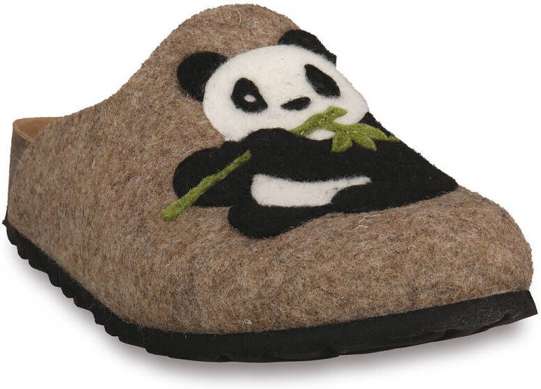 Bionatura Slippers FELTRO PANDA