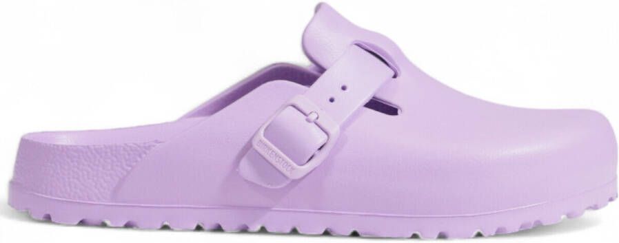 Birkenstock Instappers Boston Klomp Lila