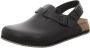 Birkenstock Tokio PROF Slippers Zwart Regular Fit Unisex - Thumbnail 2