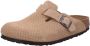 Birkenstock Gestoffeerde Suède Mules Beige Dames - Thumbnail 19