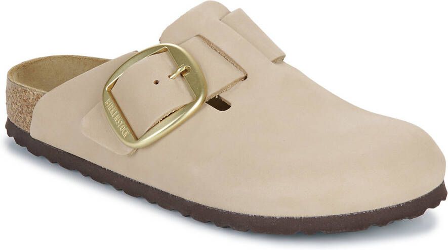 Birkenstock Klompen Boston Big Buckle LENB Sandcastle