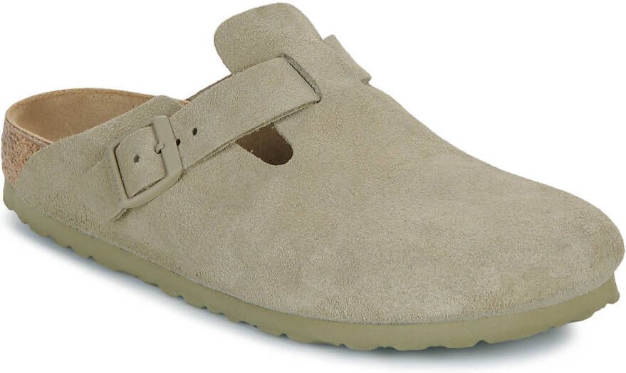 Birkenstock Klompen Boston LEVE Faded Khaki