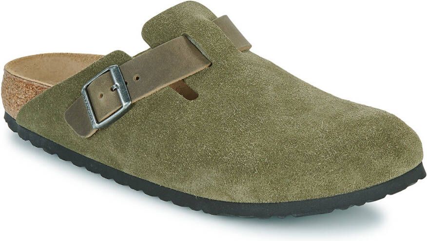 Birkenstock Klompen Boston LEVE LEOI Thyme