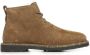 Birkenstock Uppsala Mid Shearling gevoerde suède veterboots cognac - Thumbnail 5