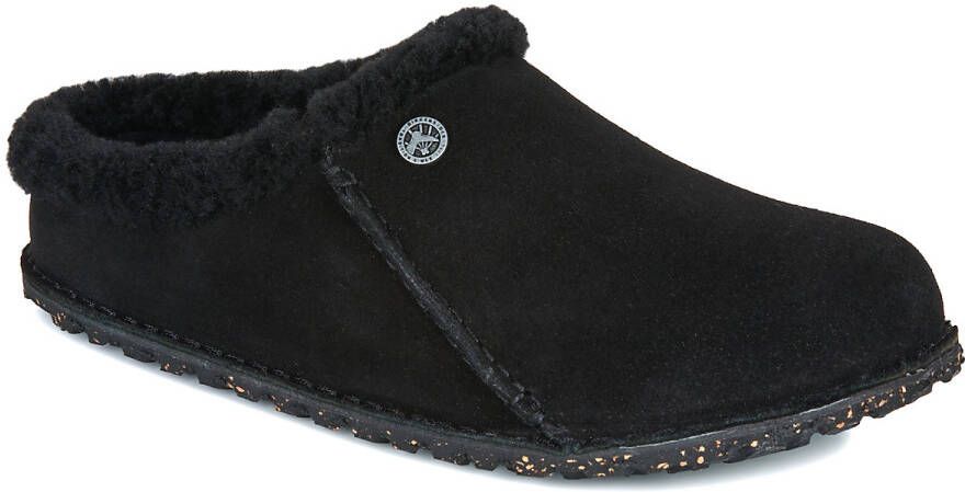 Birkenstock Pantoffels Zermatt Premium Shearling LEVE Black LAF