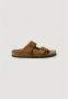 BIRKENSTOCK Slippers Arizona Maat: 42 Materiaal: Suède Kleur: Cognac - Thumbnail 5