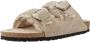 Birkenstock Arizona Shearling Slippers Stone Coin Narrow fit | Grijs | Suède - Thumbnail 190