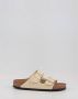 BIRKENSTOCK Arizona Nubuck Ecru narrow Beige Nubuck Plateau sandalen Dames - Thumbnail 7