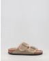 Birkenstock Arizona Shearling Slippers Stone Coin Narrow fit | Grijs | Suède - Thumbnail 191