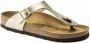 Birkenstock Stijlvolle Dames Gesp Flip Flops Geel Dames - Thumbnail 3